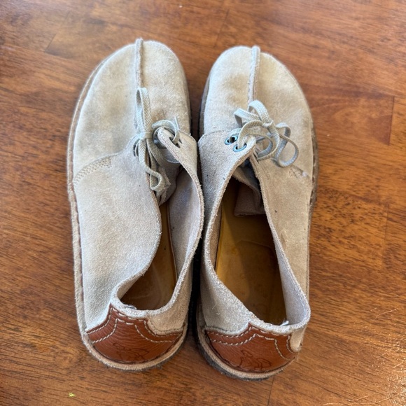 Clarks Originals Desert Trek Sand Suede Center Seam Shoes size 7 main image 4